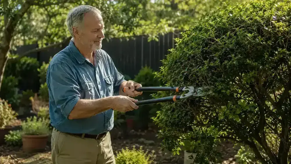 How to Trim Thick Branches Without Straining Your Wrists or Shoulders